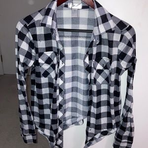 Black and White Flannel